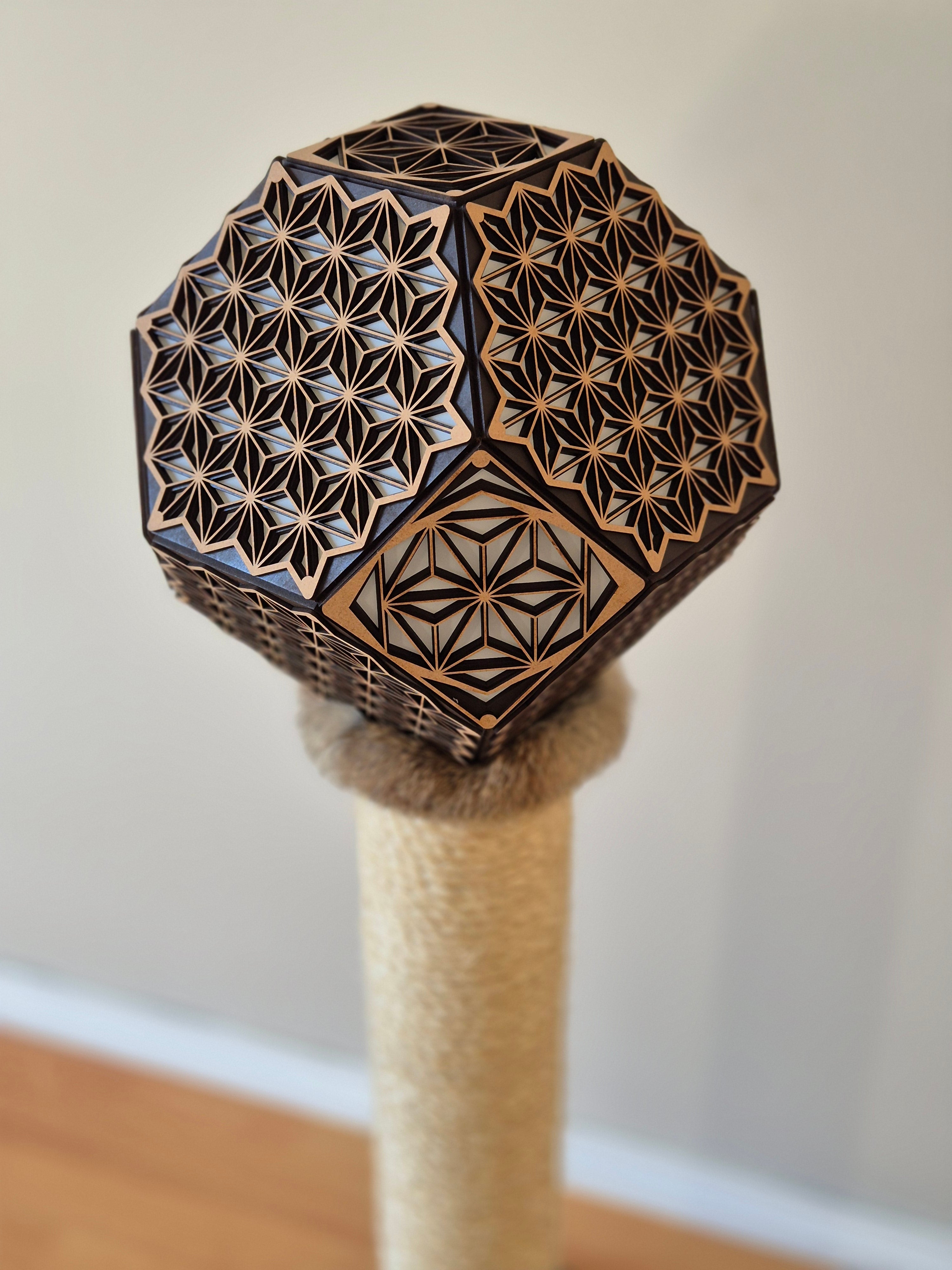 Cat scratch post floor lamp (PRE-ORDER ONLY)